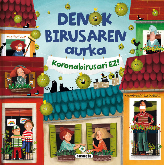 Denok birusaren aurka, de Ediciones, Susaeta | portada del libro