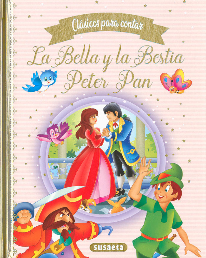LA BELLA Y LA BESTIA - PETER PAN, de EDICIONES, SUSAETA | portada del libro