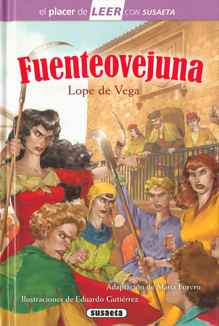FUENTEOVEJUNA, de LOPE DE VEGA (ADAPTACION | portada del libro