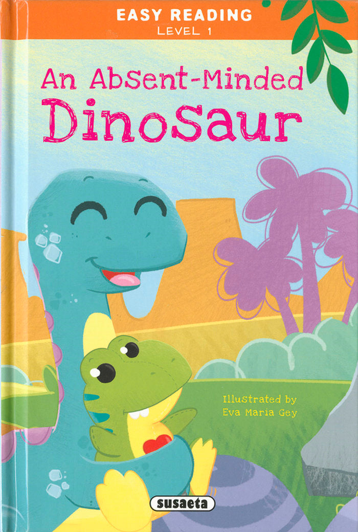 AN ABSENT-MINDED DINOSAUR, de EDICIONES | portada del libro