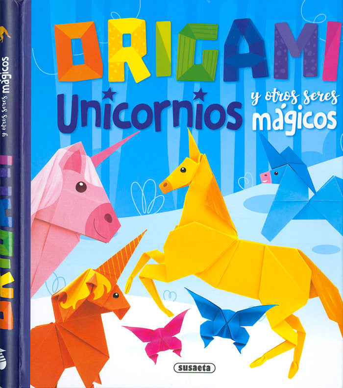 ORIGAMI. UNICORNIOS Y OTROS SERES MAGICOS, de YOMIKOKO | portada del libro