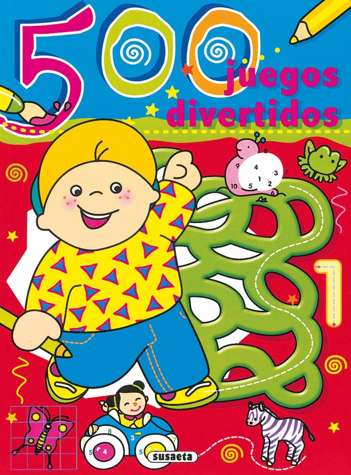 500 JUEGOS DIVERTIDOS - 2, de EDICIONES, SUSAETA | portada del libro