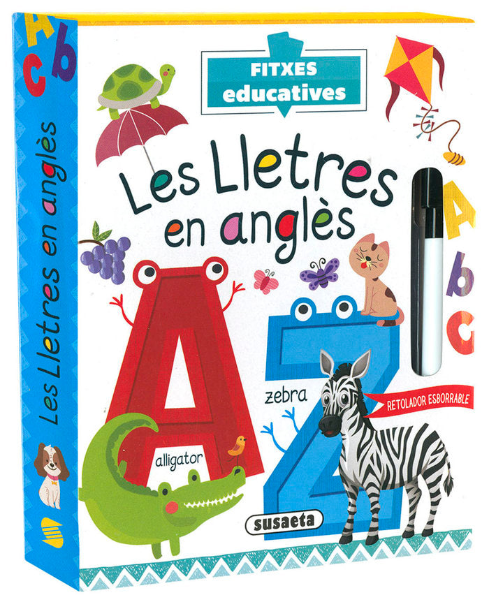LES LLETRES EN ANGLES, de EDICIONES, SUSAETA | portada del libro