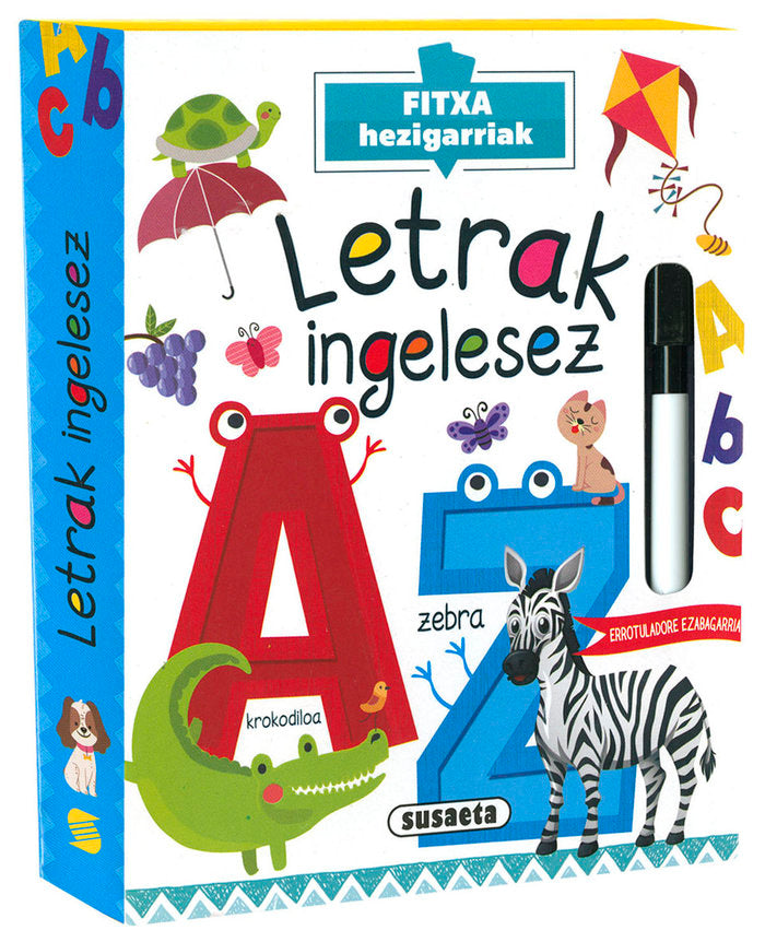 LETRAK INGELESEZ, de EDICIONES, SUSAETA | portada del libro