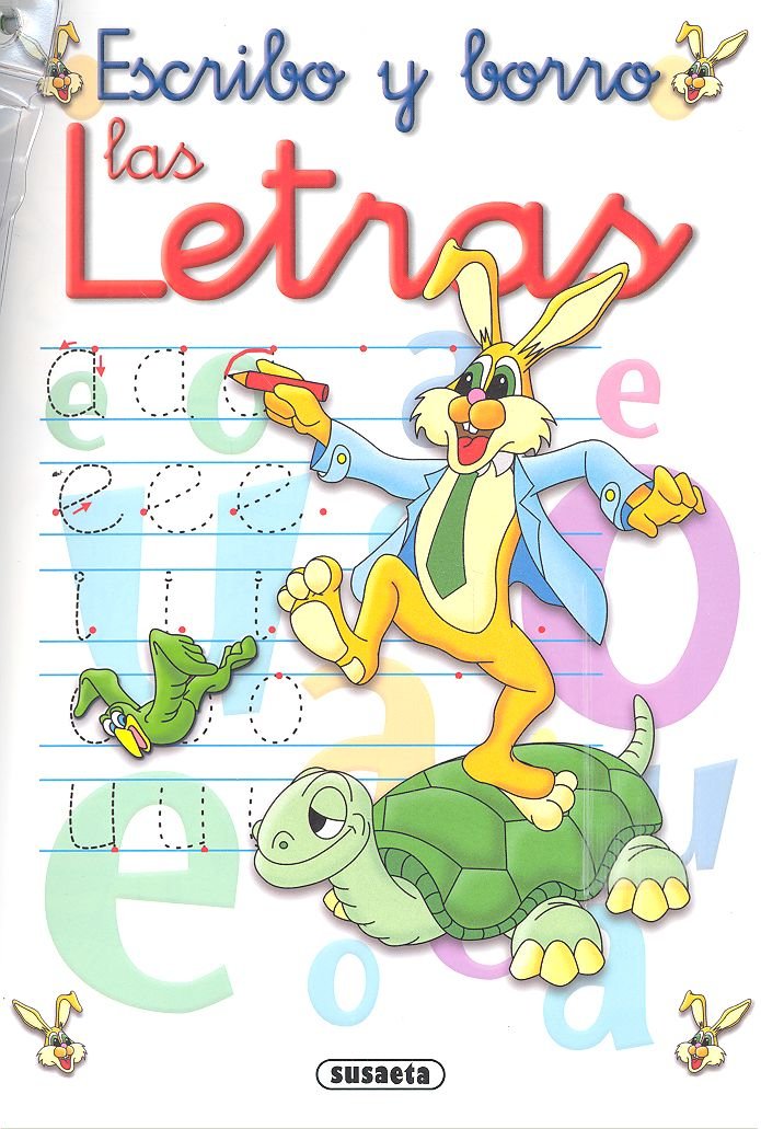 ESCRIBO Y BORRO LAS LETRAS, de EDICIONES, SUSAETA | portada del libro