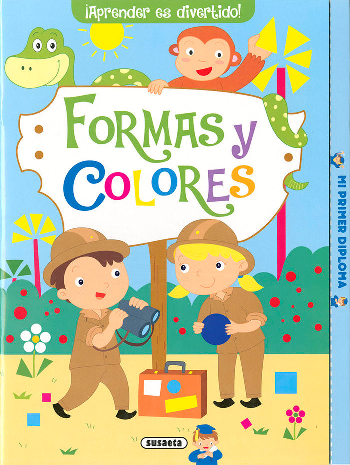 FORMAS Y COLORES, de EDICIONES, SUSAETA | portada del libro