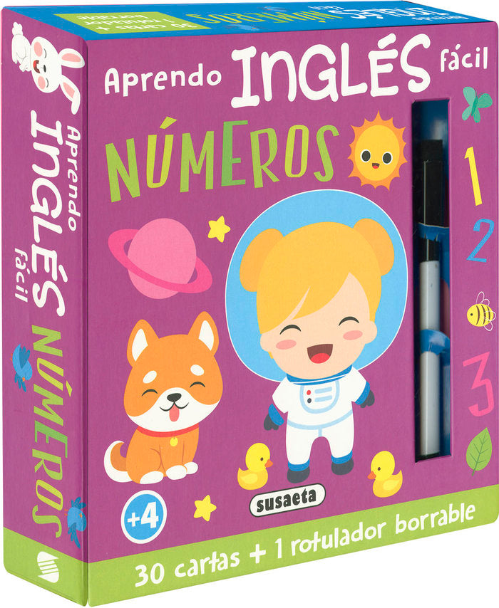 APRENDO INGLES FACIL. NUMEROS, de YOMIKOKO | portada del libro