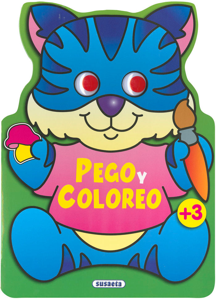 PEGO Y COLOREO ANIMALES 3, de BUSQUETS, JORDI | portada del libro