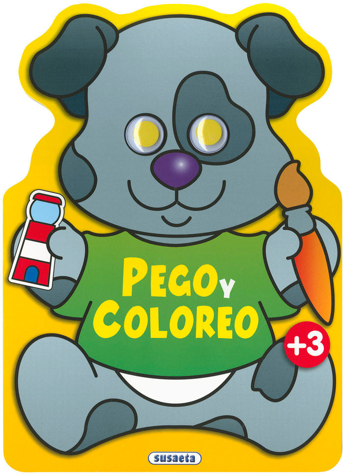 PEGO Y COLOREO ANIMALES 4, de BUSQUETS, JORDI | portada del libro