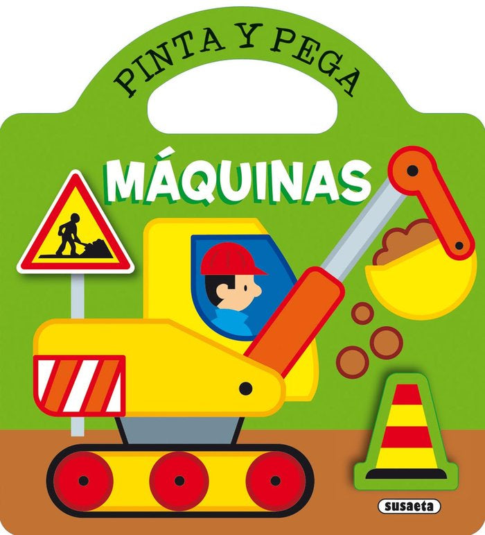 MAQUINAS (PINTA Y PEGA), de BUSQUETS, JORDI | portada del libro