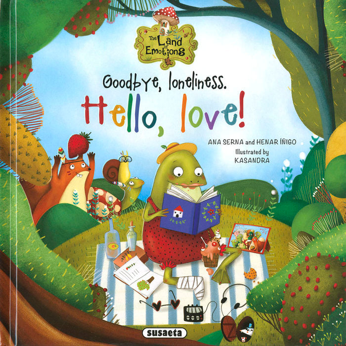 GOODBYE, LONELINESS. HELLO, LOVE!, de SERNA | portada del libro