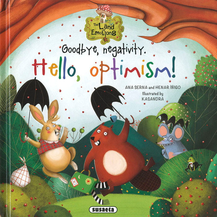 GOODBYE, NEGATIVITY. HELLO, OPTIMISM!, de SERNA | portada del libro