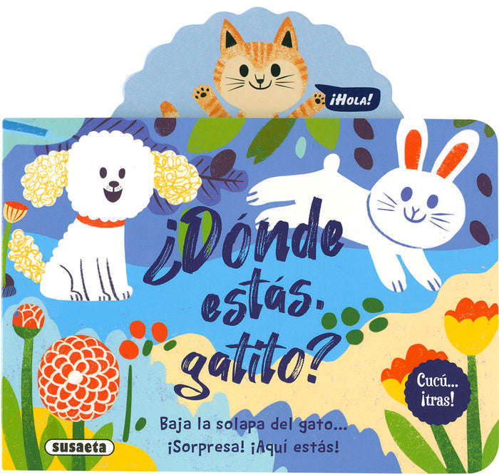 ¿DONDE ESTAS, GATITO?, de EDICIONES, SUSAETA | portada del libro