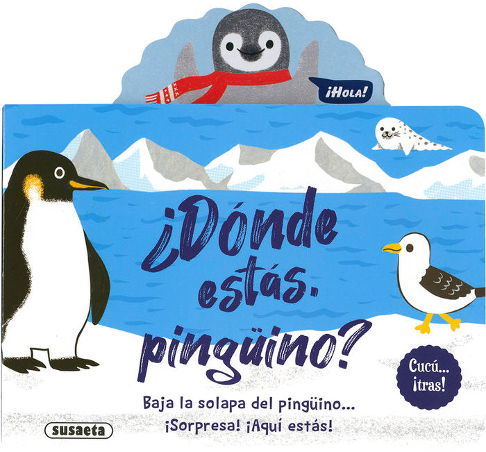 ¿DONDE ESTAS, PINGUINO?, de EDICIONES, SUSAETA | portada del libro