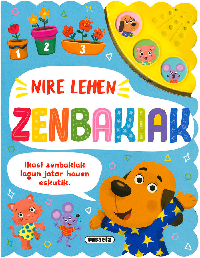 NIRE LEHEN ZENBAKIAK, de EDICIONES, SUSAETA | portada del libro