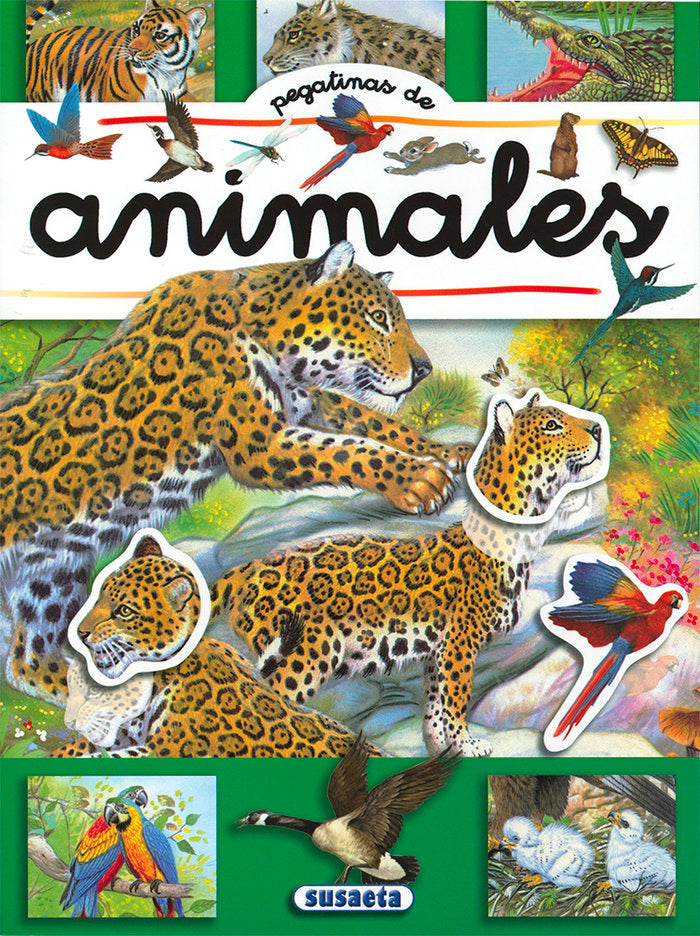 PEGATINAS DE ANIMALES 3, de SUSAETA, EQUIPO | portada del libro