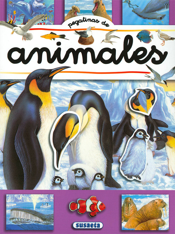 PEGATINAS DE ANIMALES 4, de SUSAETA, EQUIPO | portada del libro