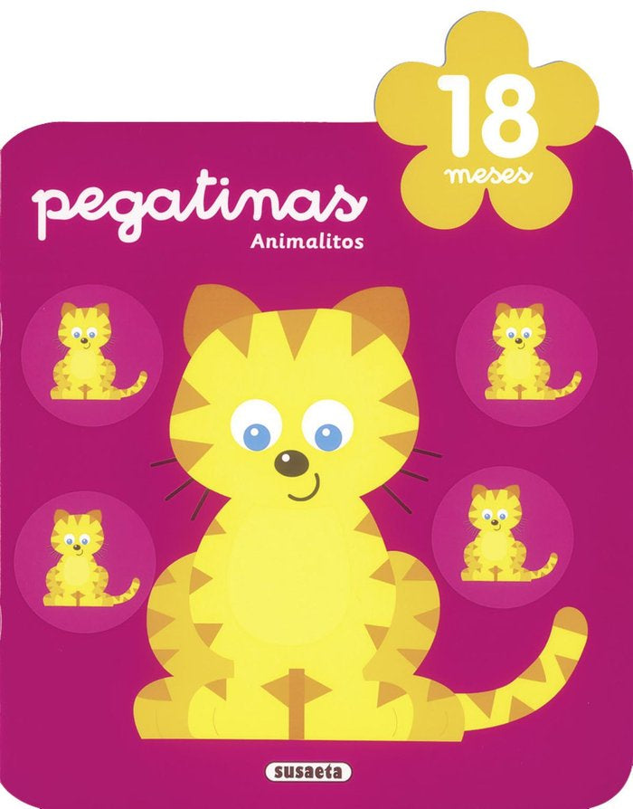PEGATINAS ANIMALITOS 18 MESES, de BUSQUETS, JORDI | portada del libro