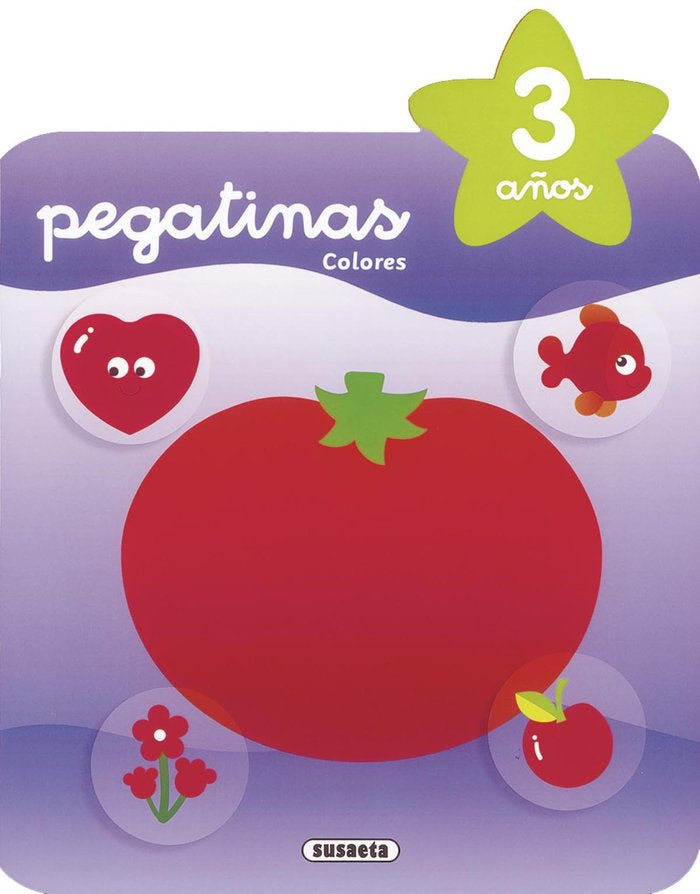 PEGATINAS COLORES 3 AÑOS, de BUSQUETS | portada del libro