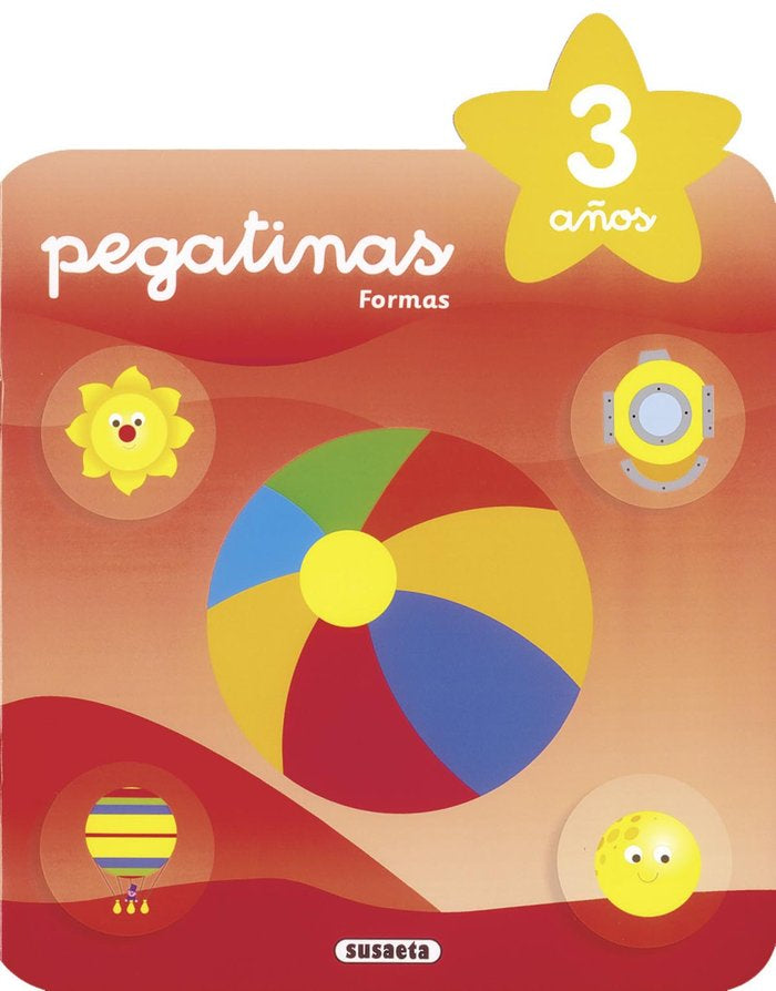 PEGATINAS FORMAS 3 AÑOS, de BUSQUETS | portada del libro