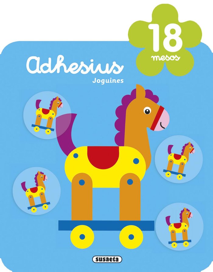 Adhesius joquines 18 mesos | portada del libro