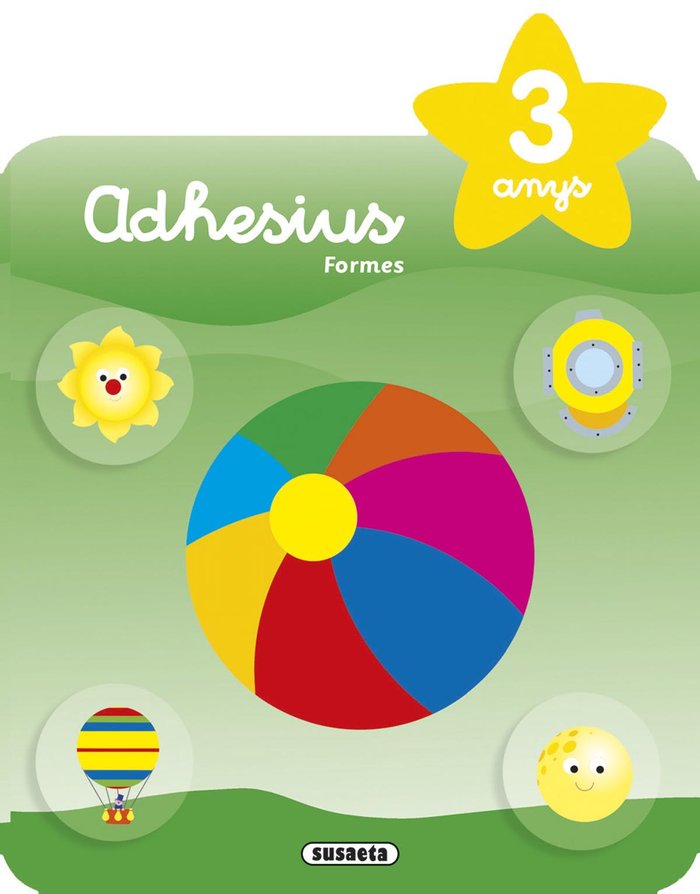 Adhesius formes 3 anys | portada del libro
