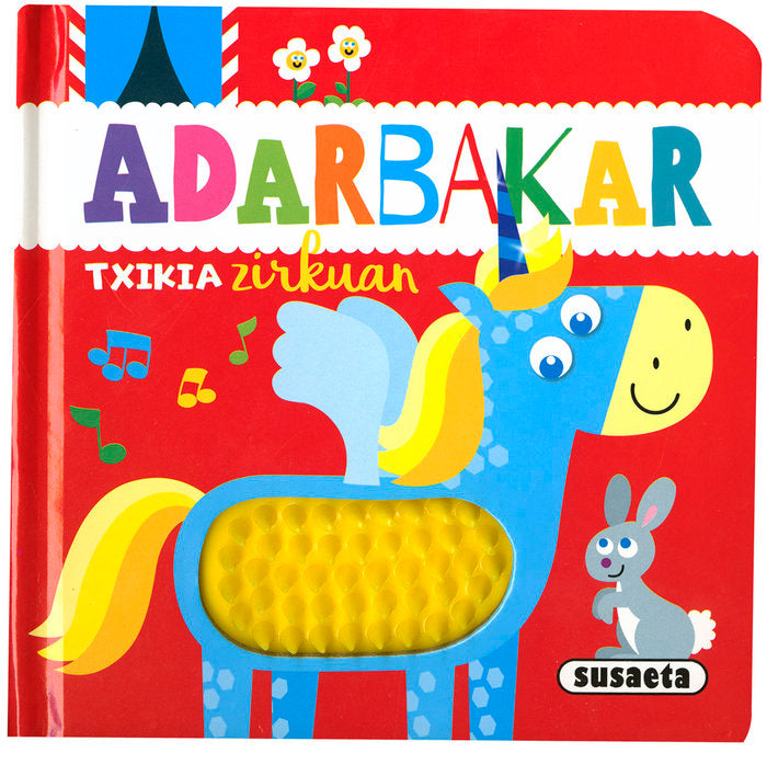 ADARBAKAR TXIKIA ZIRKUAN, de EDICIONES, SUSAETA | portada del libro