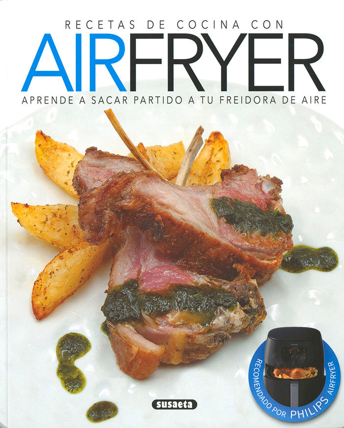RECETAS DE COCINA CON AIRFRYER, de URIEL, ROBERTO | portada del libro