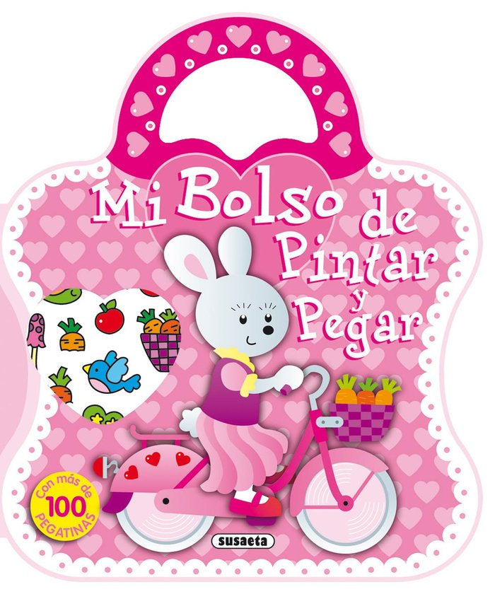 MI BOLSO DE PINTAR Y PEGAR, de BUSQUETS, JORDI | portada del libro