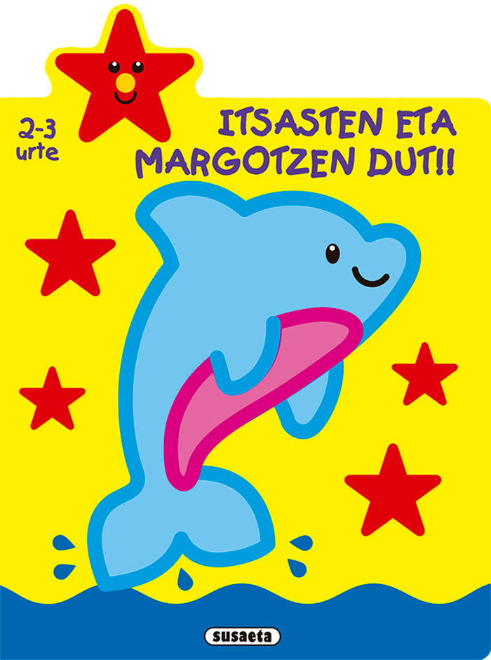 ITSASTEN ETA MARGOTZEN DUT!! 2-3 URTE, de BUSQUETS, JORDI | portada del libro