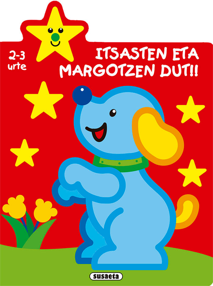 ITSASTEN ETA MARGOTZEN DUT!! 2-3 URTE, de BUSQUETS, JORDI | portada del libro