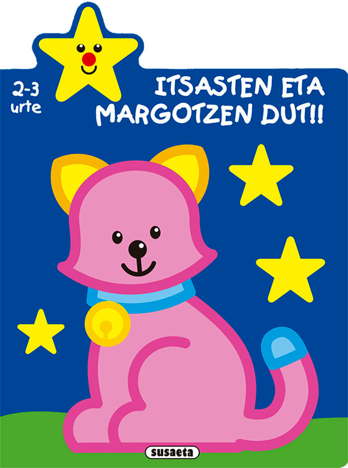 ITSASTEN ETA MARGOTZEN DUT!! 2-3 URTE, de BUSQUETS, JORDI | portada del libro