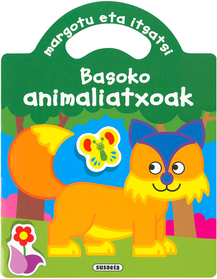 MARGOTU ETA ITSATSI BASOKO ANIMALIATXOAK, de SUSAETA, EQUIPO | portada del libro