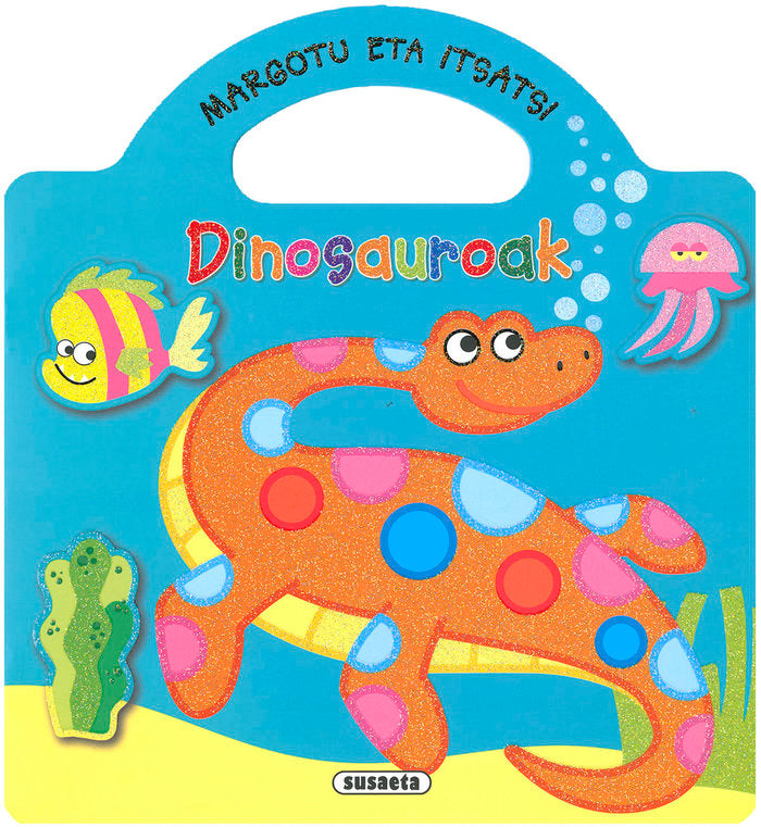 DINOSAUROAK.(MARGOTU ETA ITSATSI).(REF:9625-03), de VV.AA. | portada del libro