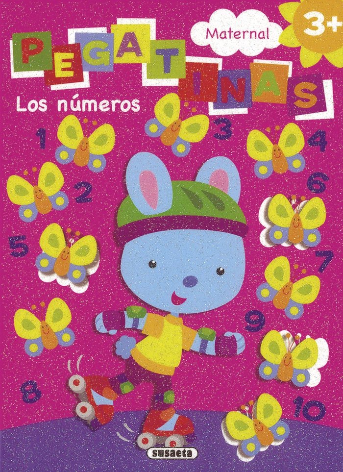 MATERNAL PEGATINAS. LOS NUMEROS, de BUSQUETS, CARMEN | portada del libro