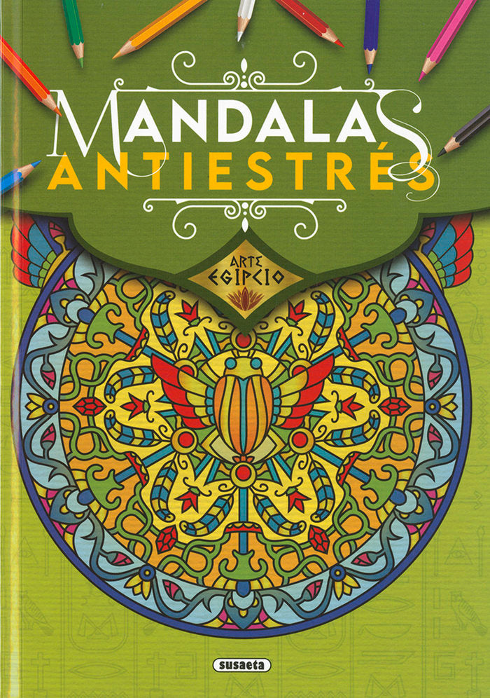 ARTE EGIPCIO. MANDALAS ANTIESTRES, de EDICIONES, SUSAETA | portada del libro