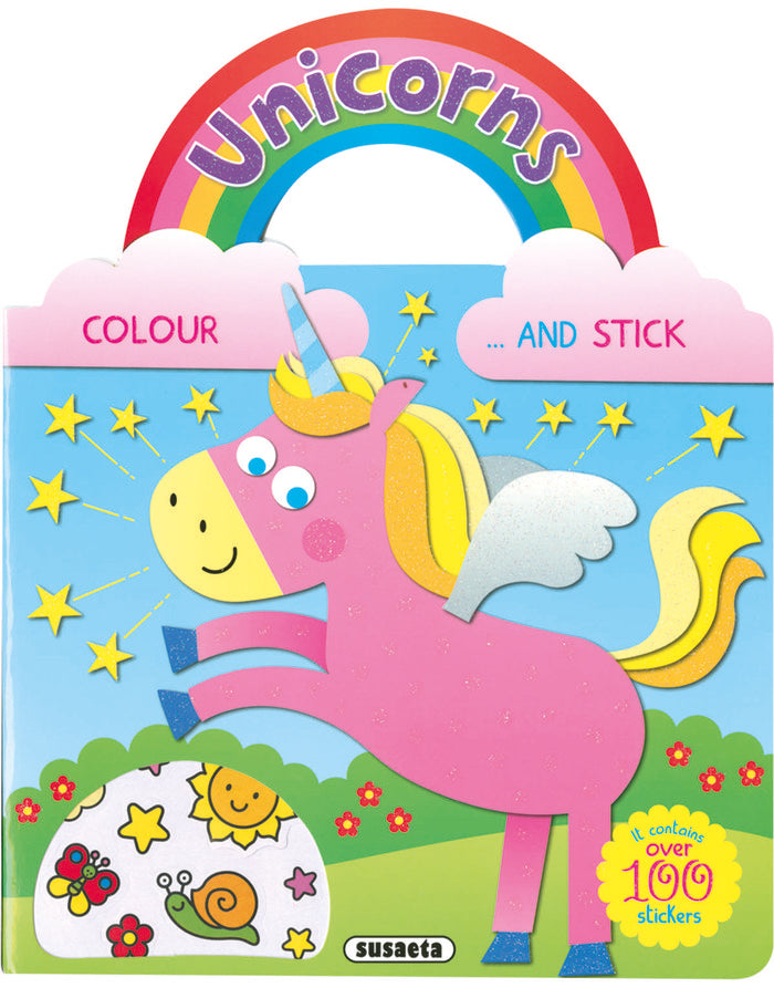 UNICORNS TO PAINT AND PASTE, de BUSQUETS, JORDI | portada del libro