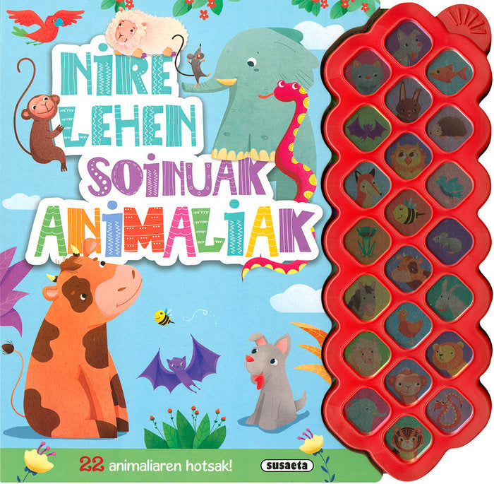 NIRE LEHEN SOINUAK. ANIMALIAK, de EDICIONES, SUSAETA | portada del libro