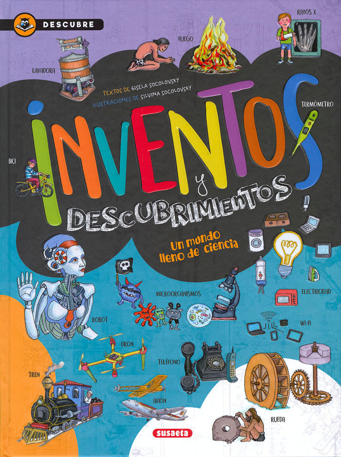 INVENTOS Y DESCUBRIMIENTOS, de SOCOLOVSKY, GISELA | portada del libro