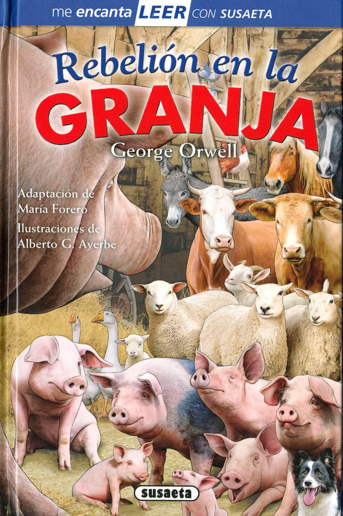REBELION EN LA GRANJA, de ORWELL, GEORGE (ADAPT. | portada del libro