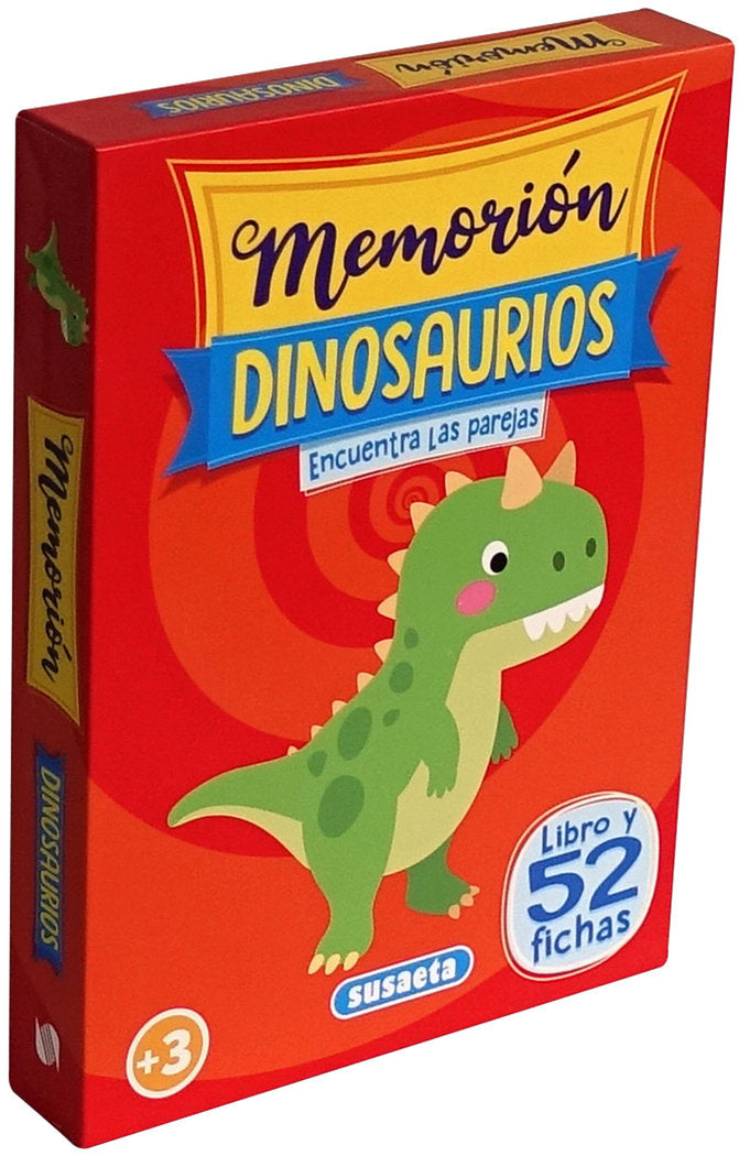 MEMORION DINOSAURIOS, de SUSAETA, EQUIPO | portada del libro