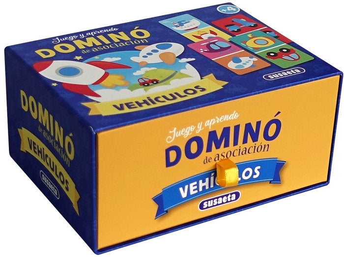 DOMINO DE ASOCIACION. VEHICULOS, de YOMIKOKO | portada del libro