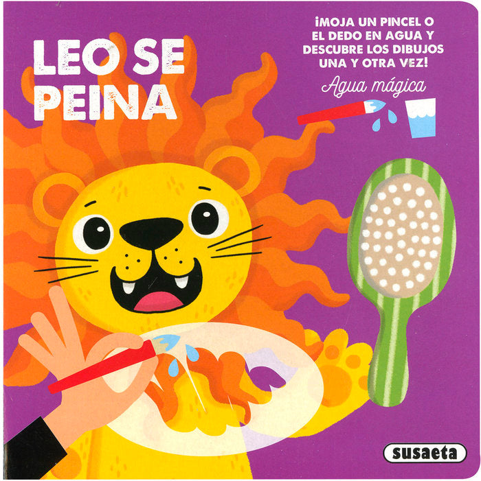 LEO SE PEINA, de AA.VV. | portada del libro