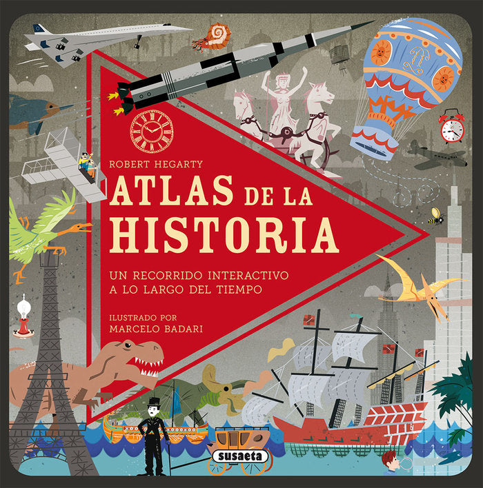 ATLAS DE LA HISTORIA, de HEGARTY | portada del libro