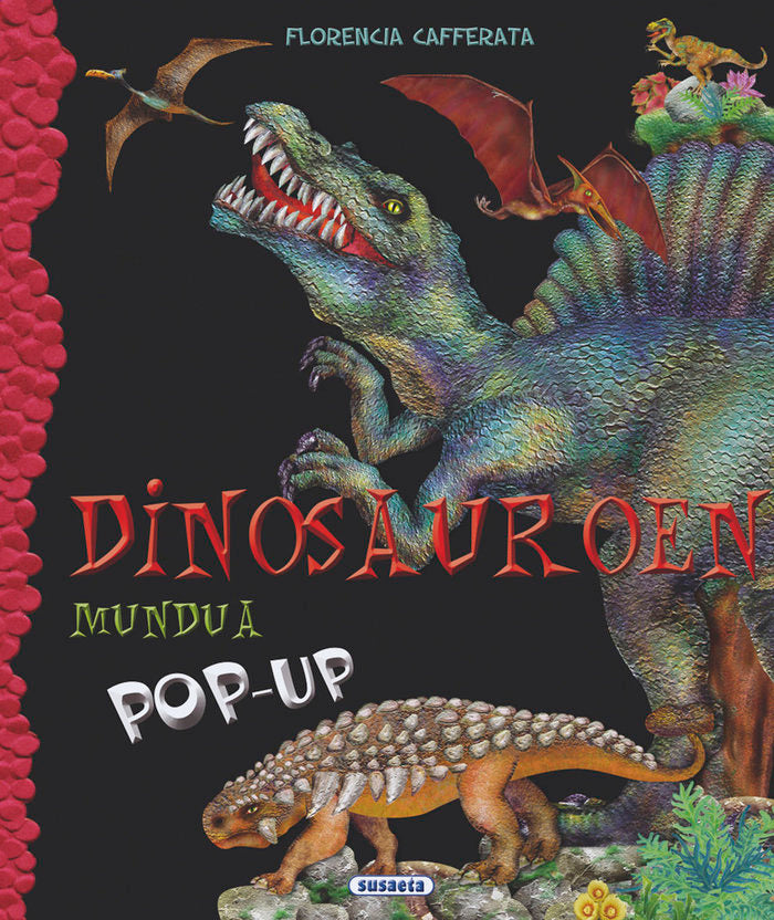 MUNDUA DINOSAUROEN, de CAFFERATA, FLORENCIA | portada del libro