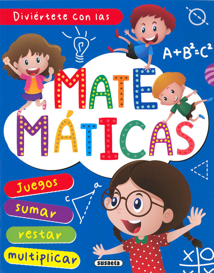 DIVIERTETE CON LAS MATEMATICAS, de AA.VV. | portada del libro