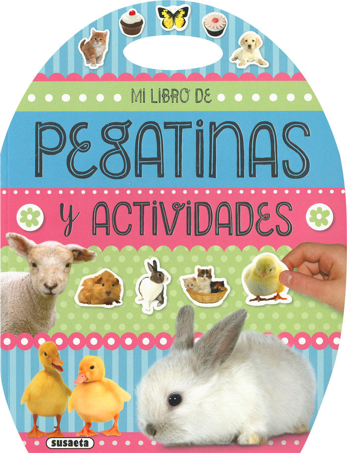 MI LIBRO DE PEGATINAS Y ACTIVIDADES, de EDICIONES, SUSAETA | portada del libro