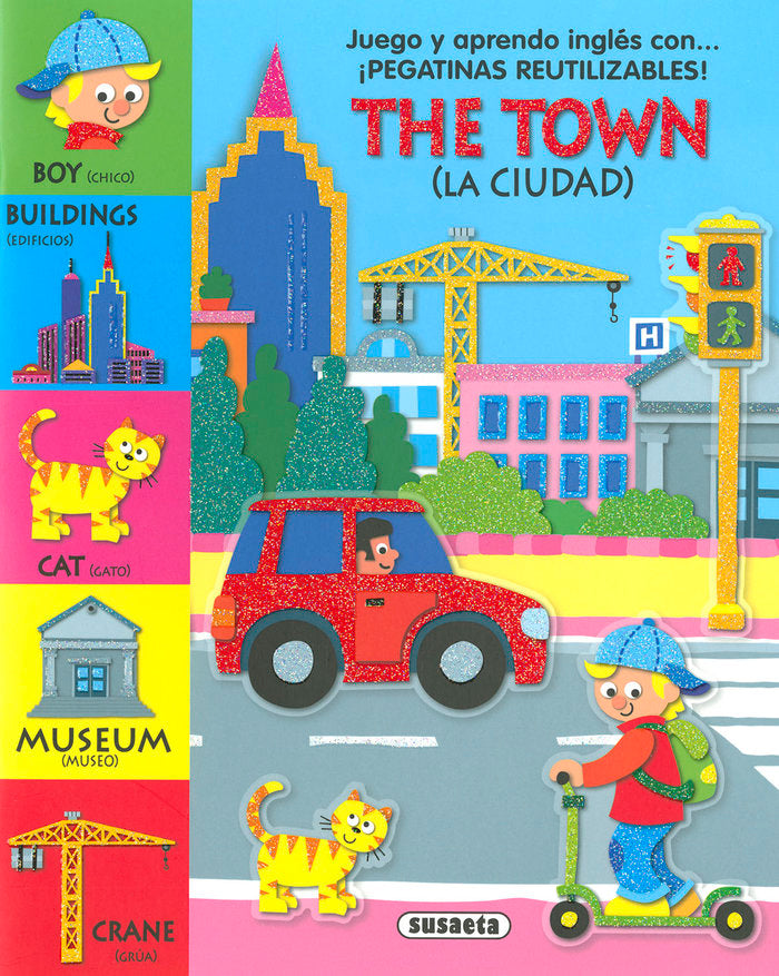 THE TOWN / LA CIUDAD, de EDICIONES, SUSAETA | portada del libro