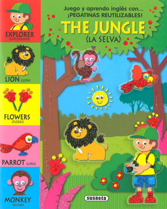 THE JUNGLE / LA SELVA, de EDICIONES, SUSAETA | portada del libro