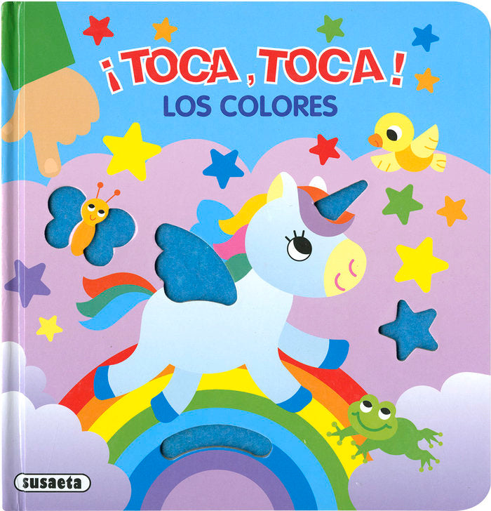 ¡TOCA, TOCA! LOS COLORES, de BUSQUETS, CARMEN | portada del libro